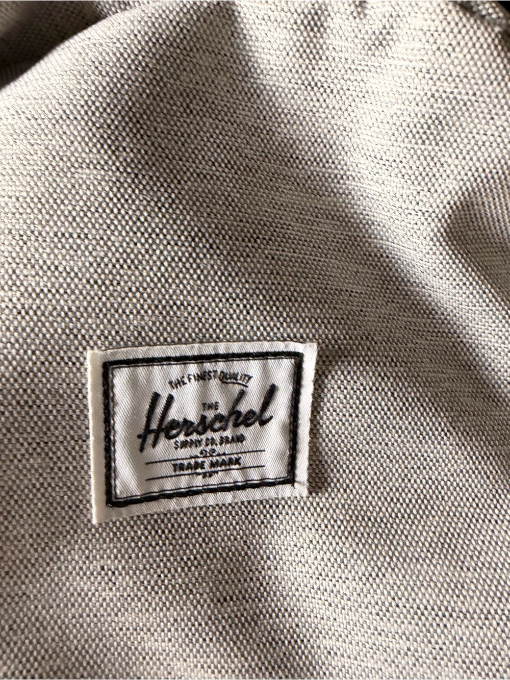 Herschel Supply Co. Small Gray Backpack with Front Zip Pocket - Picture 2 of 5